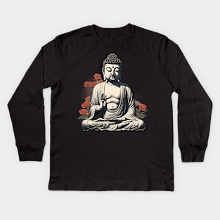 Dharma Buddhism Kids Long Sleeve T-Shirt